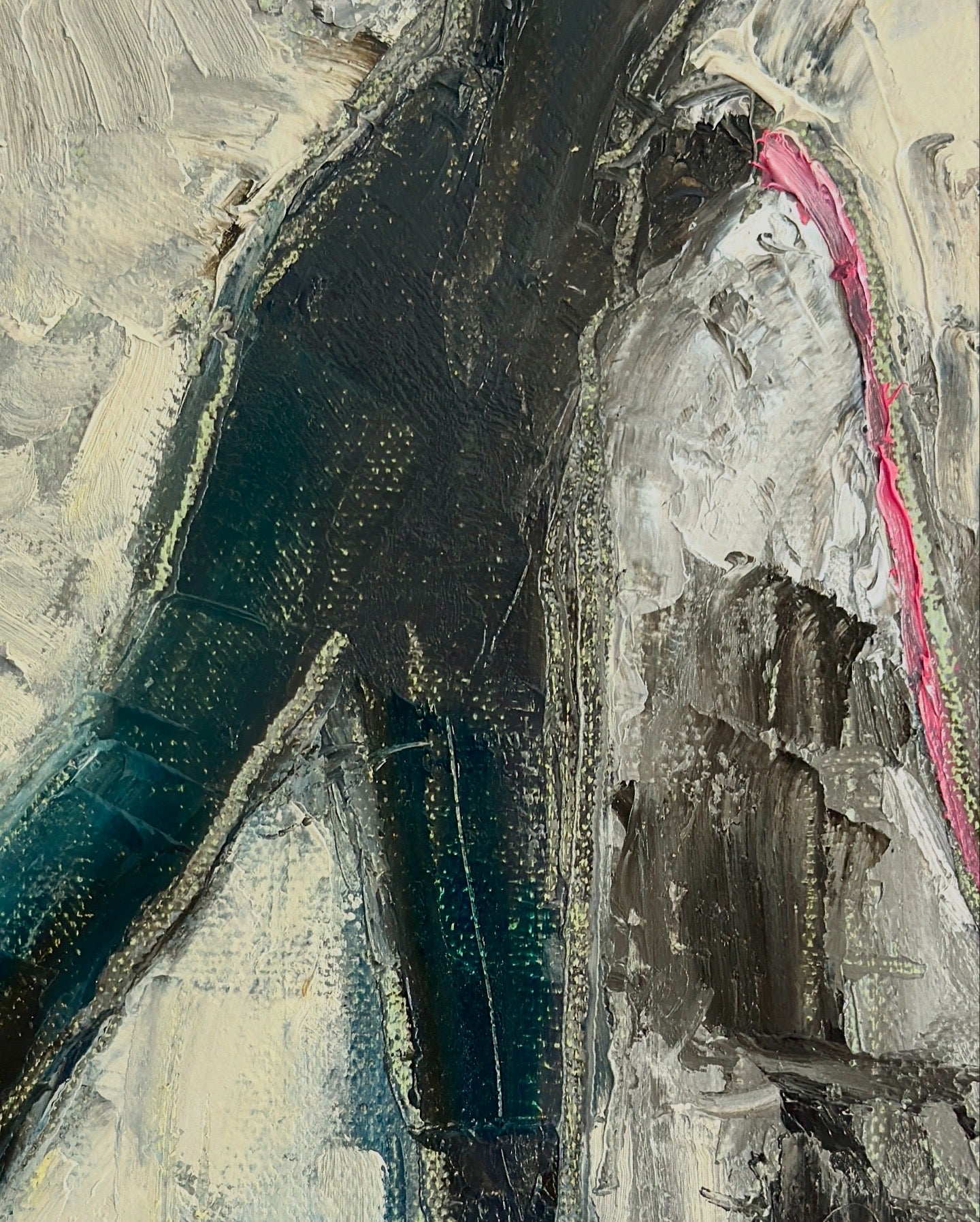 Gestural Study 2 on Canvas
