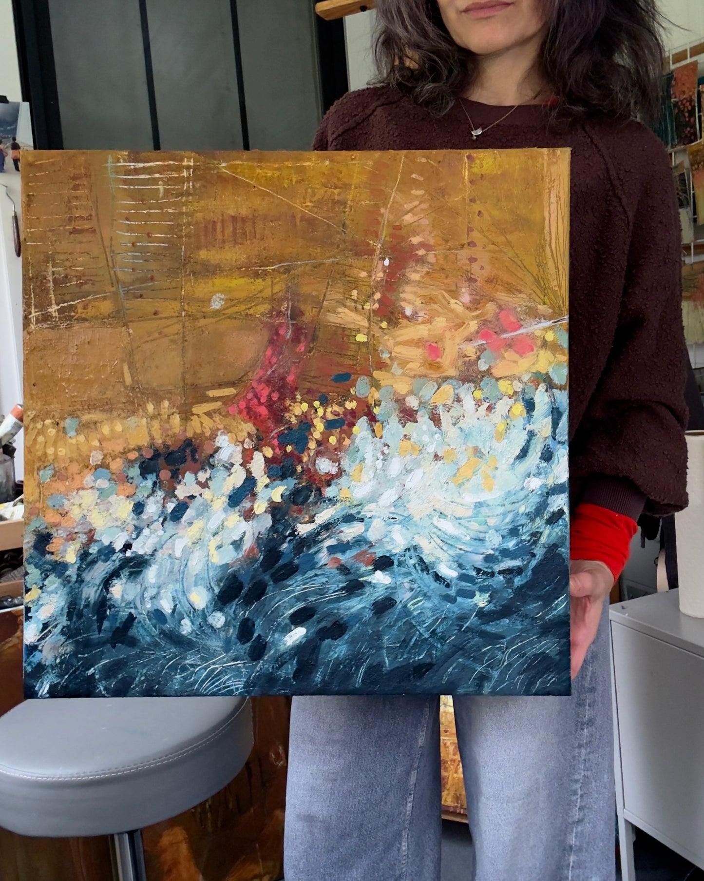 Lachesis At Work (Moirai)